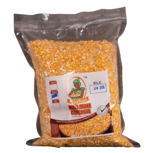 MaÃ¯s jaune concassÃ© de Cotravi 500g