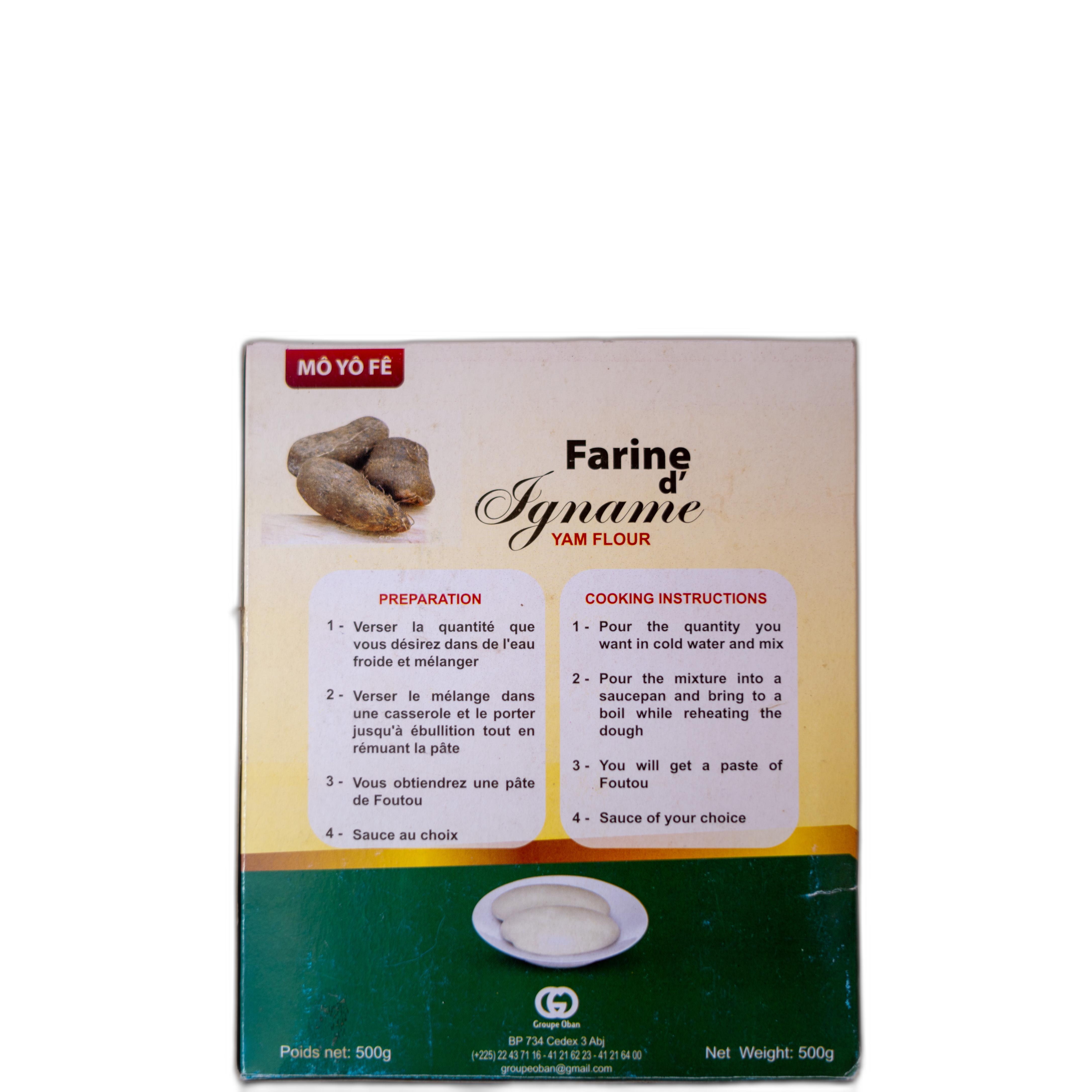 Farine d'igname OBA 500g