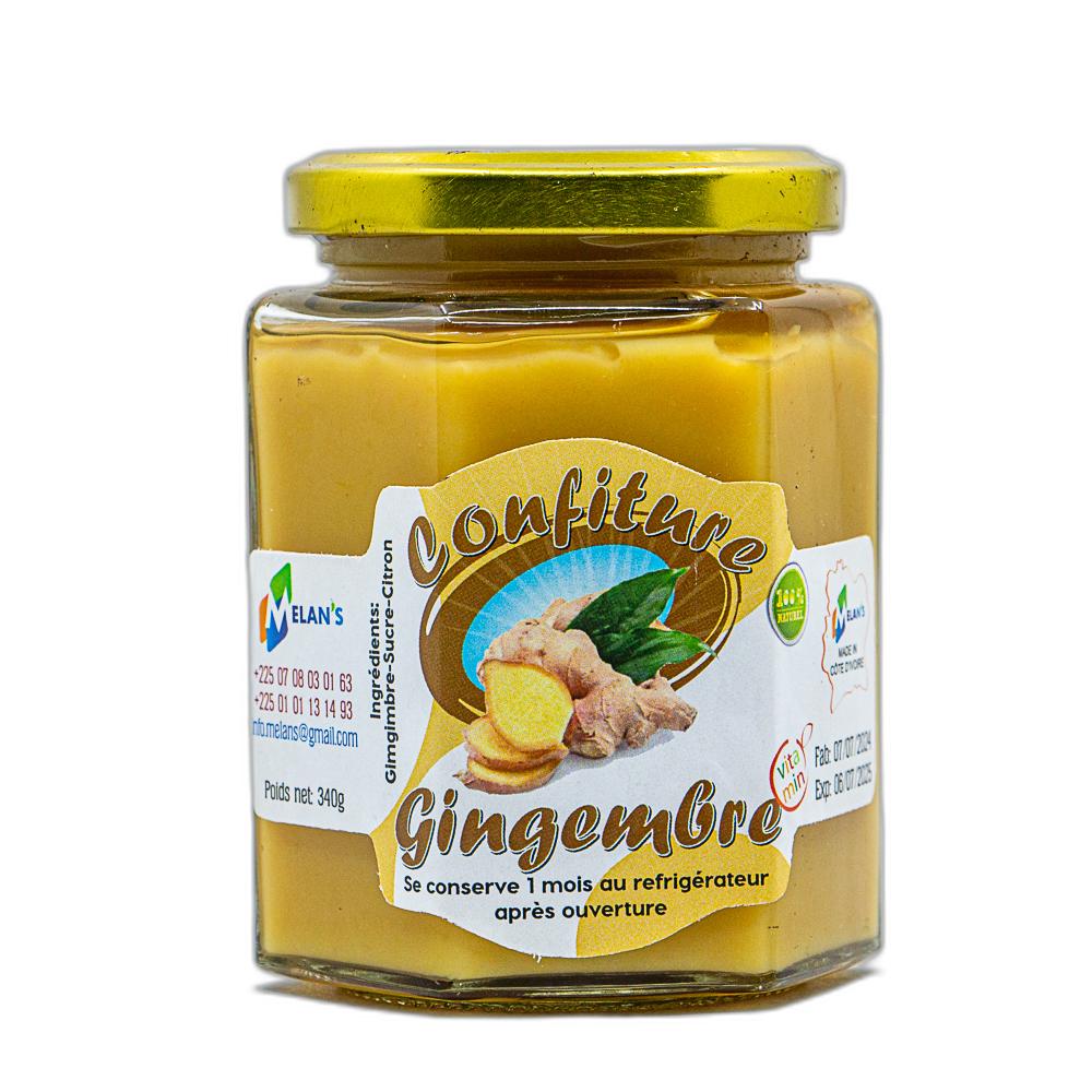 Confiture gingembre de MÃ©lan's 340g