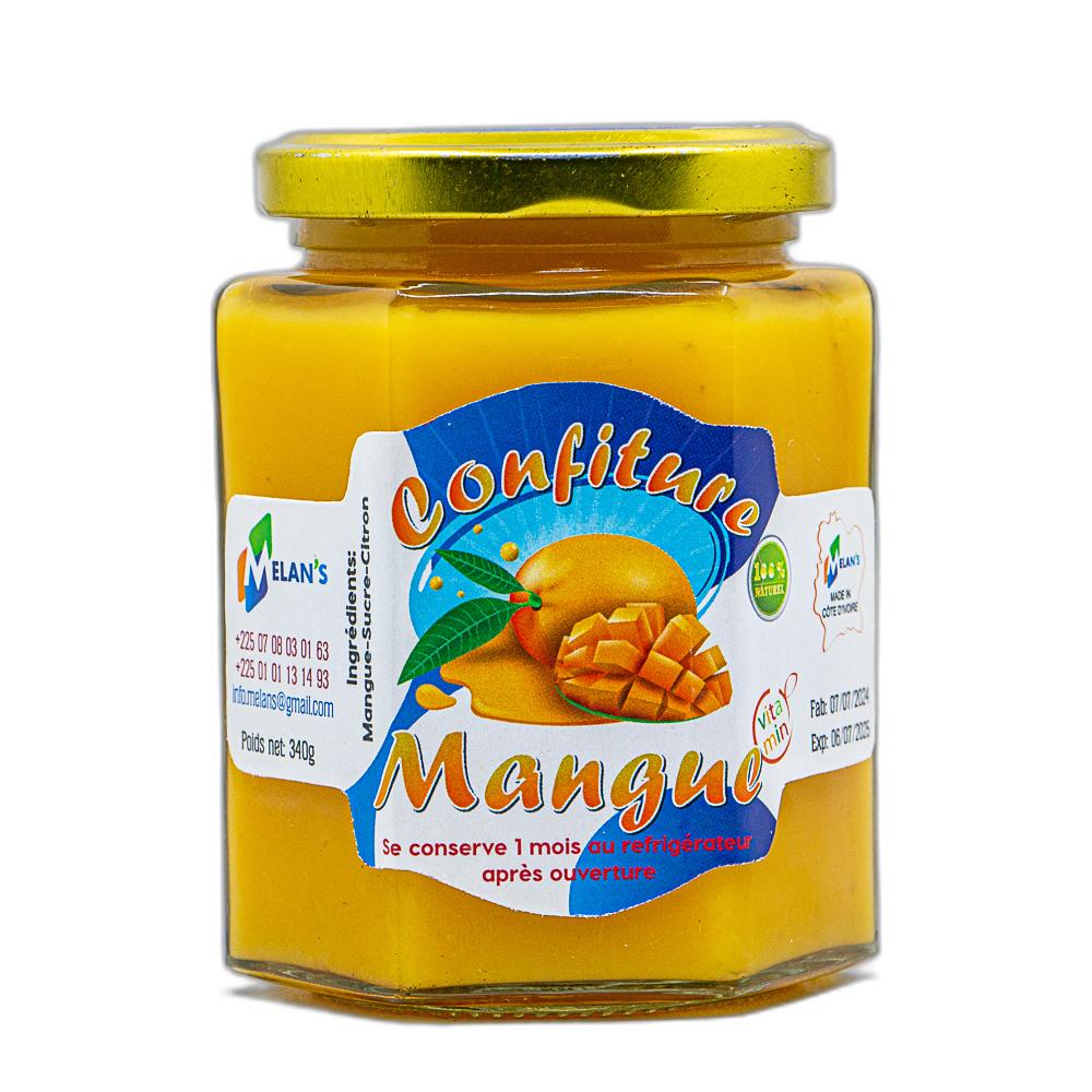 Confiture de mangue de MÃ©lan's 340g