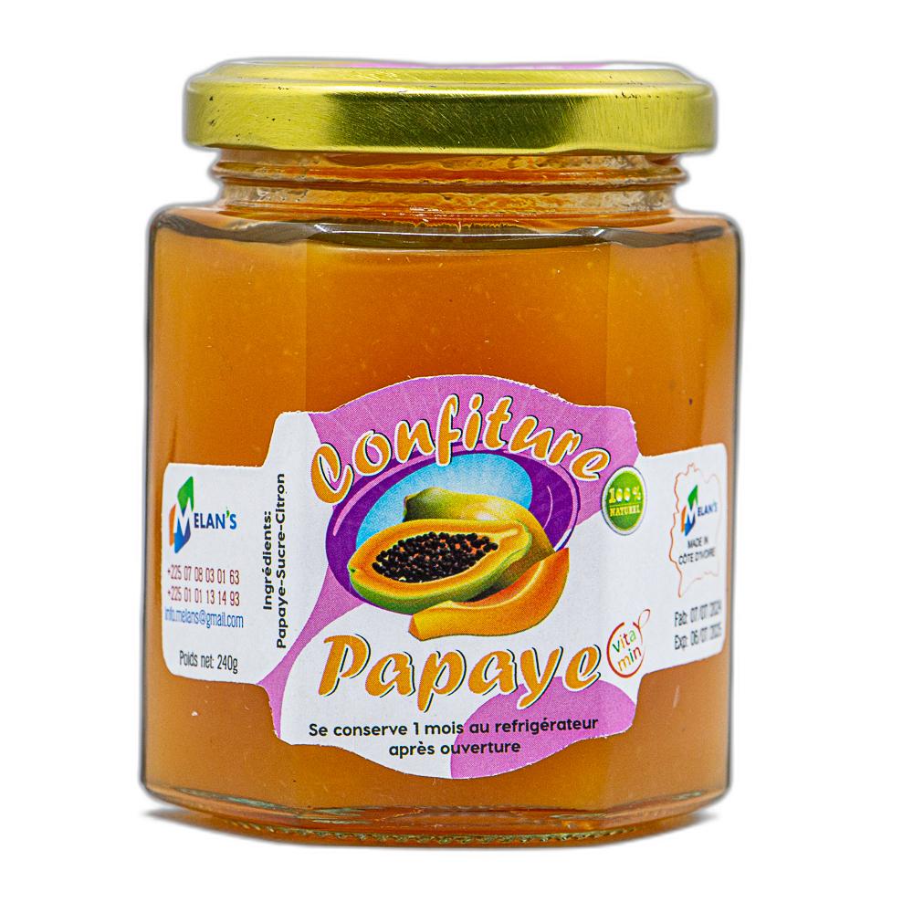 Confiture papaye de MÃ©lan's 240g