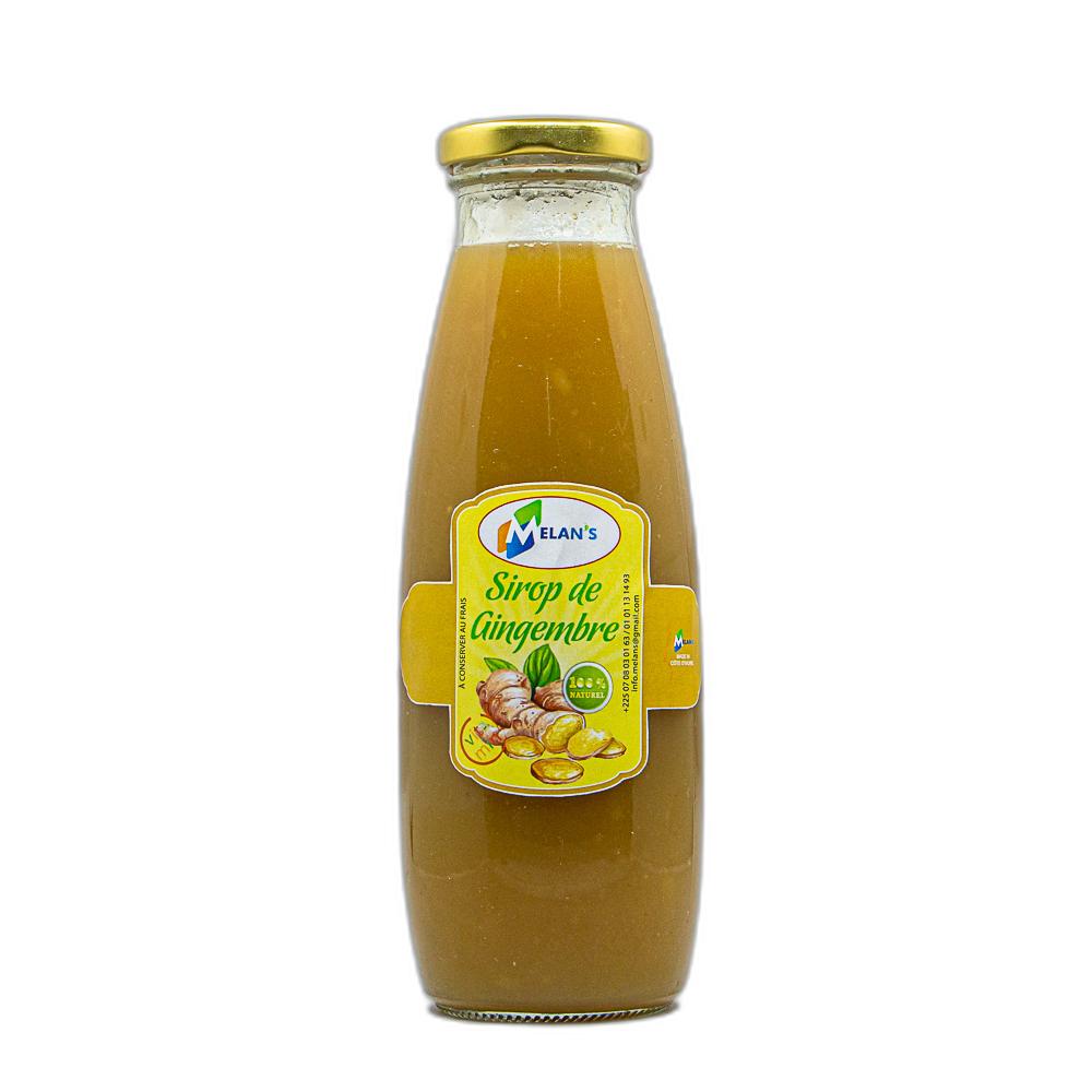 Sirop de gingembre de MÃ©lan's 350g