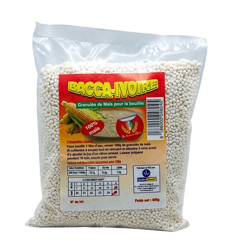 Bacca Ivoire maÃ¯s de Rama CÃ©rÃ©al 400g