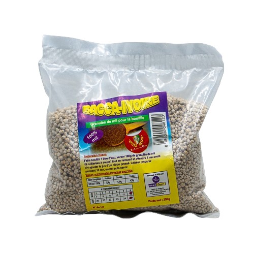 Bacca Ivoire mil en sachet de Rama CÃ©rÃ©al 250g