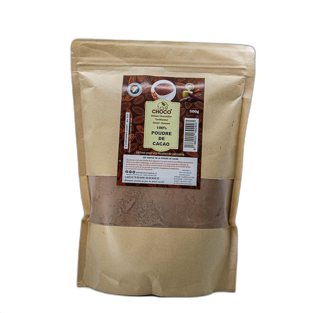 Poudre de cacao de Tout au cacao 500g