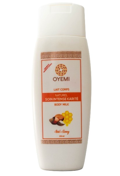 Body milk karité miel de Oyémi 250mL
