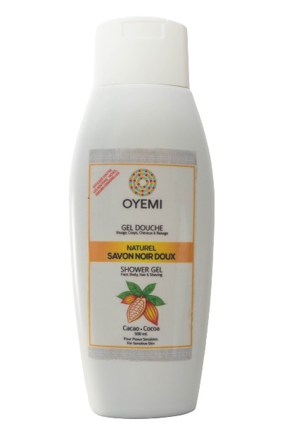 Savon noir cacao de Oyémi 500mL