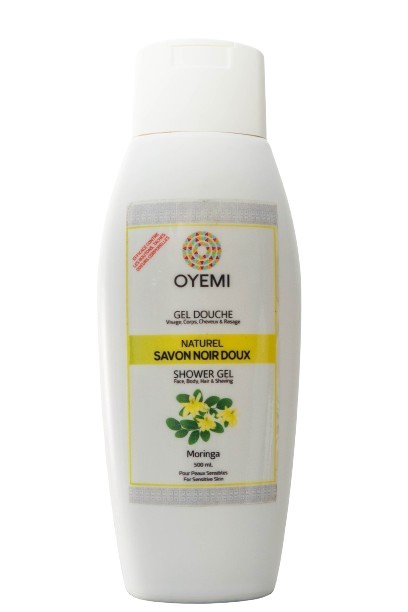 Savon noir moringa de Oyémi 500mL