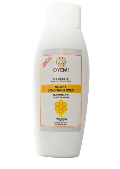 Savon noir miel de Oyémi 500mL